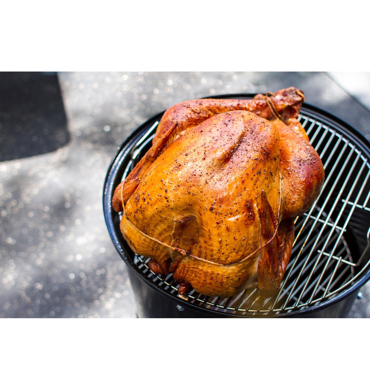 Weber Smokey Mountain Charcoal/Wood Bullet Smoker Black