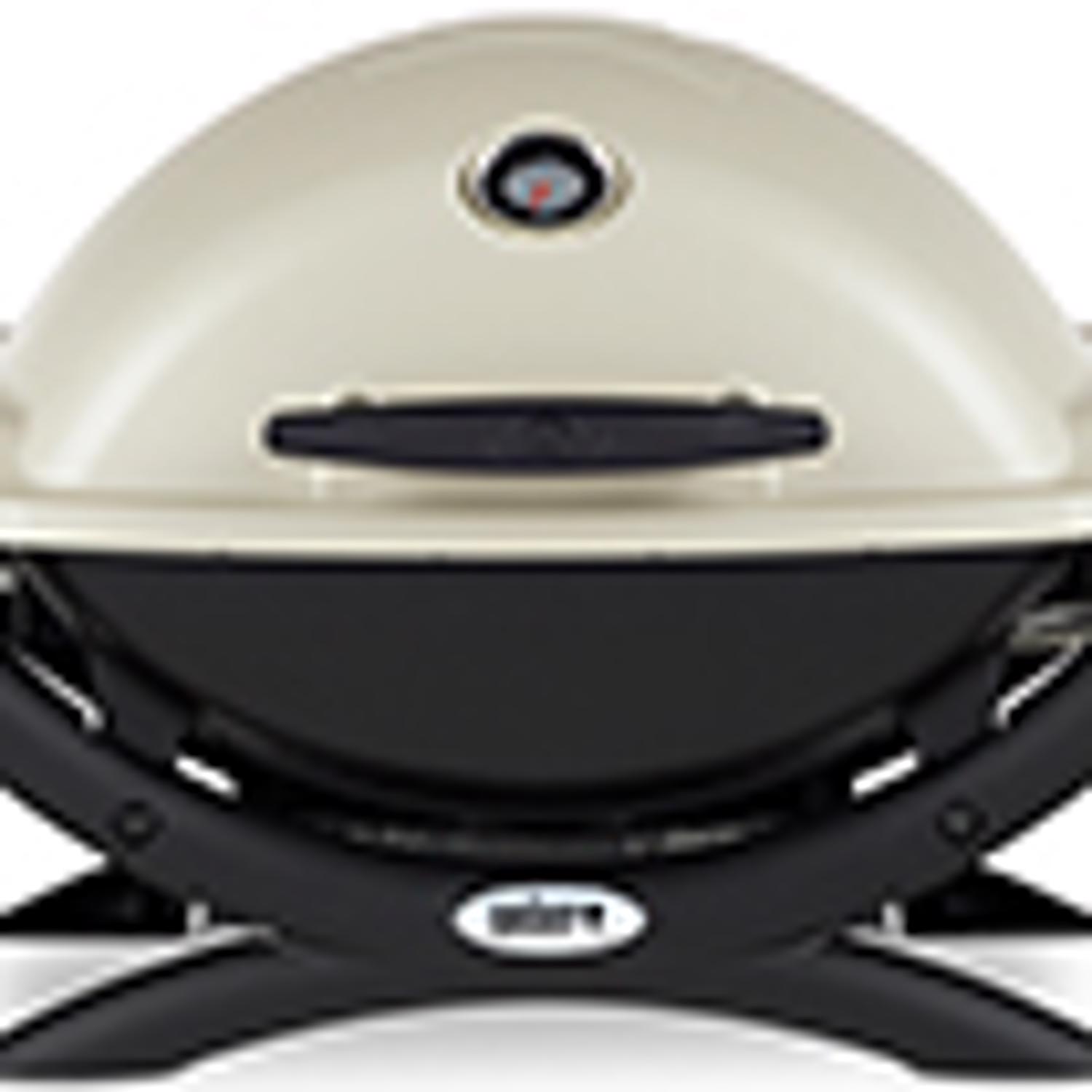 Weber Q1200 1 Burner Liquid Propane Grill Titanium