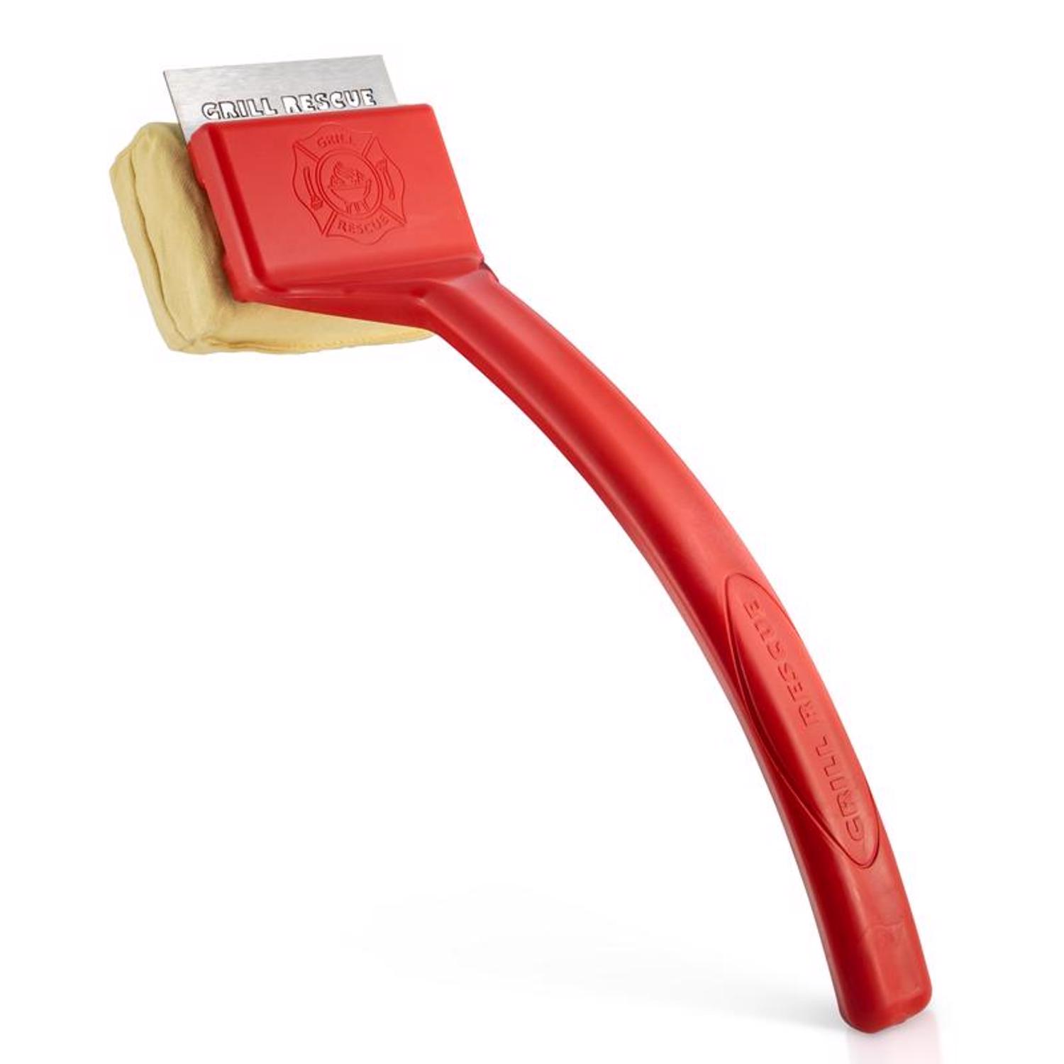 Grill Rescue Grill Brush with Scraper 1 in. H X 15 in. L X 5.5 in. W 1 pk