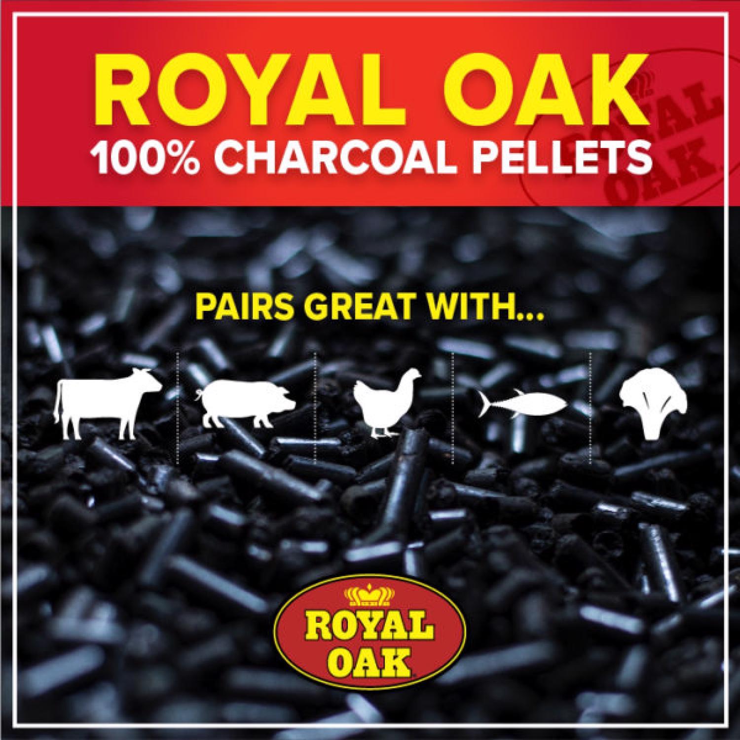 Royal Oak Hardwood Charcoal Pellets 20 lb
