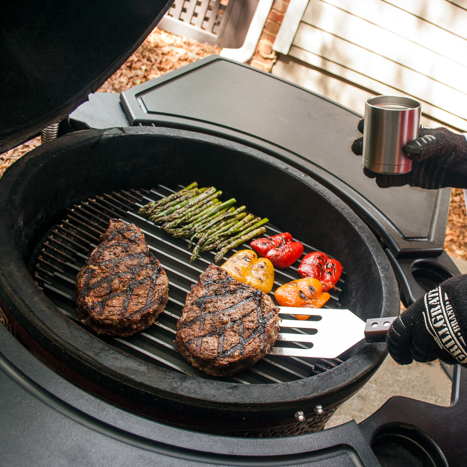 GrillGrate For Big Green Egg Large GrillGrate Set 13.75 in. L X 15.38 in. W