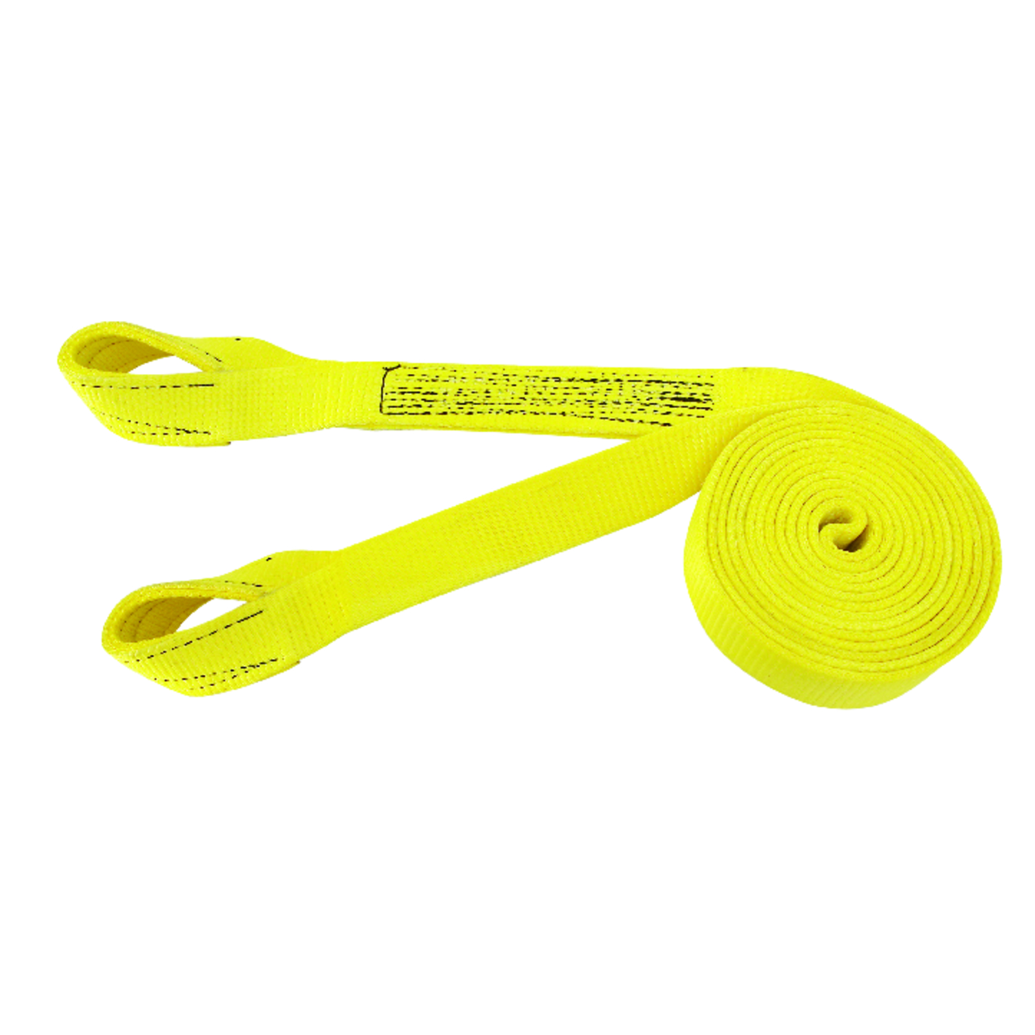 ProGrip 2 in. W X 20 ft. L Yellow Recovery Strap with Loops 1 pk