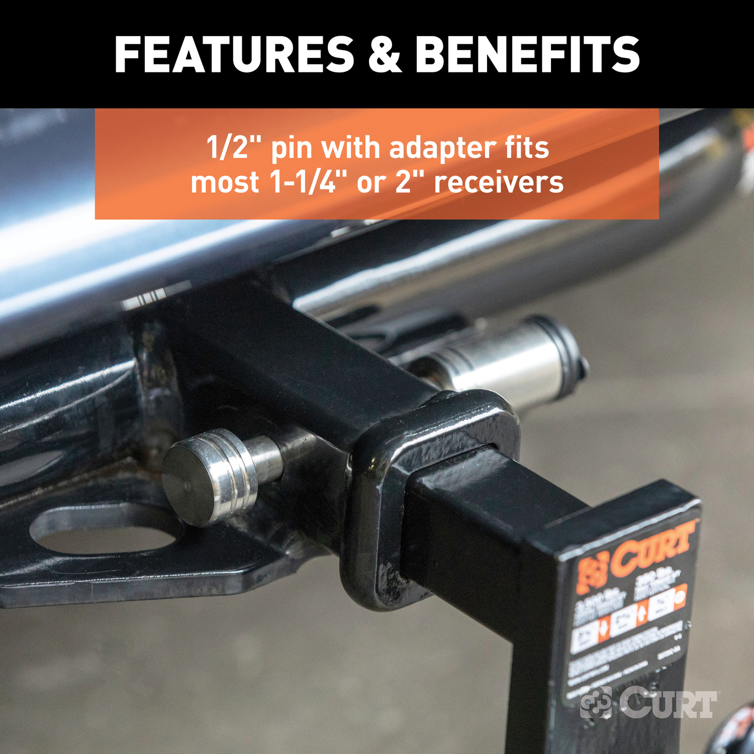 CURT Locking Hitch Pin