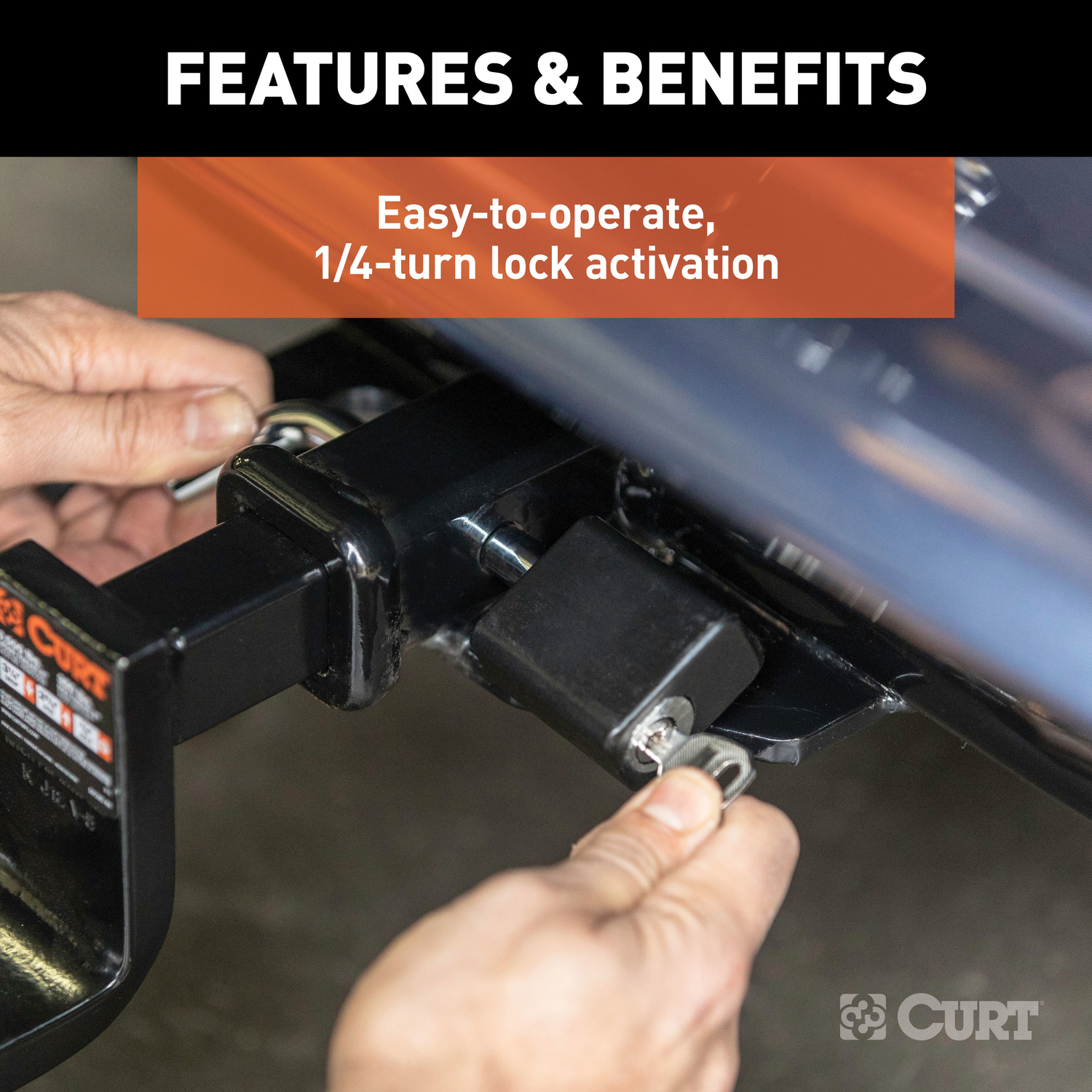 CURT Locking Hitch Pin