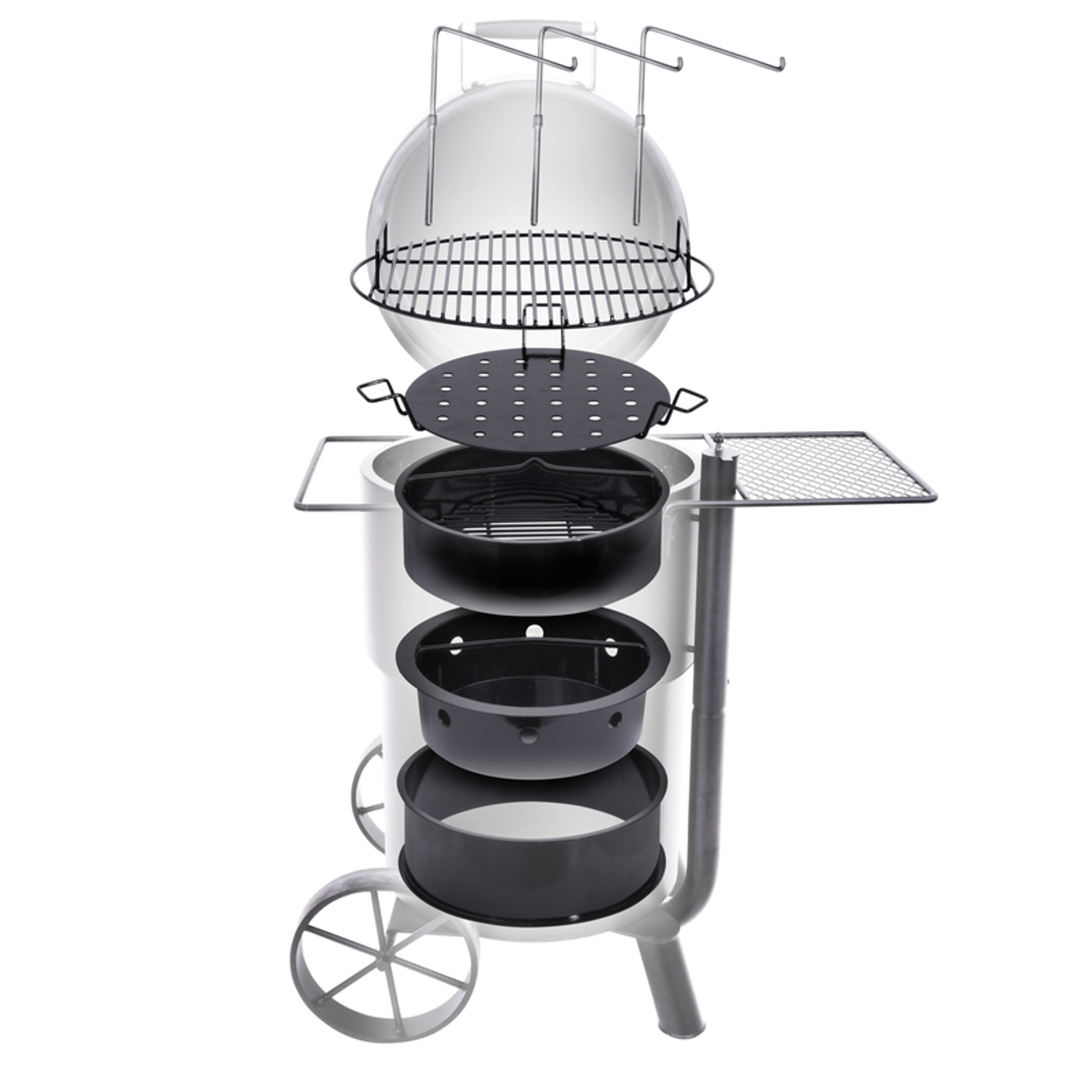 Oklahoma Joe's Bronco Charcoal Drum Smoker Black