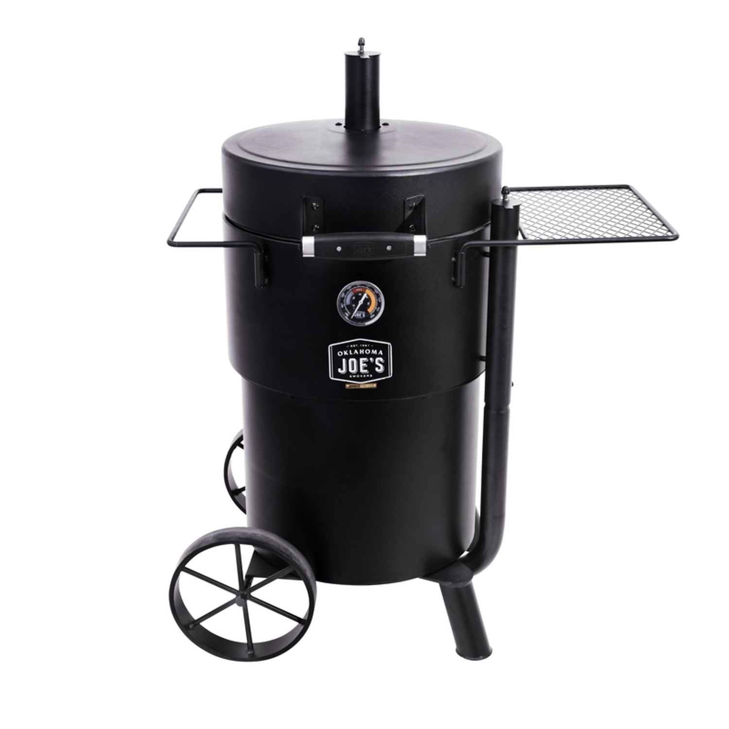 Oklahoma Joe's Bronco Charcoal Drum Smoker Black