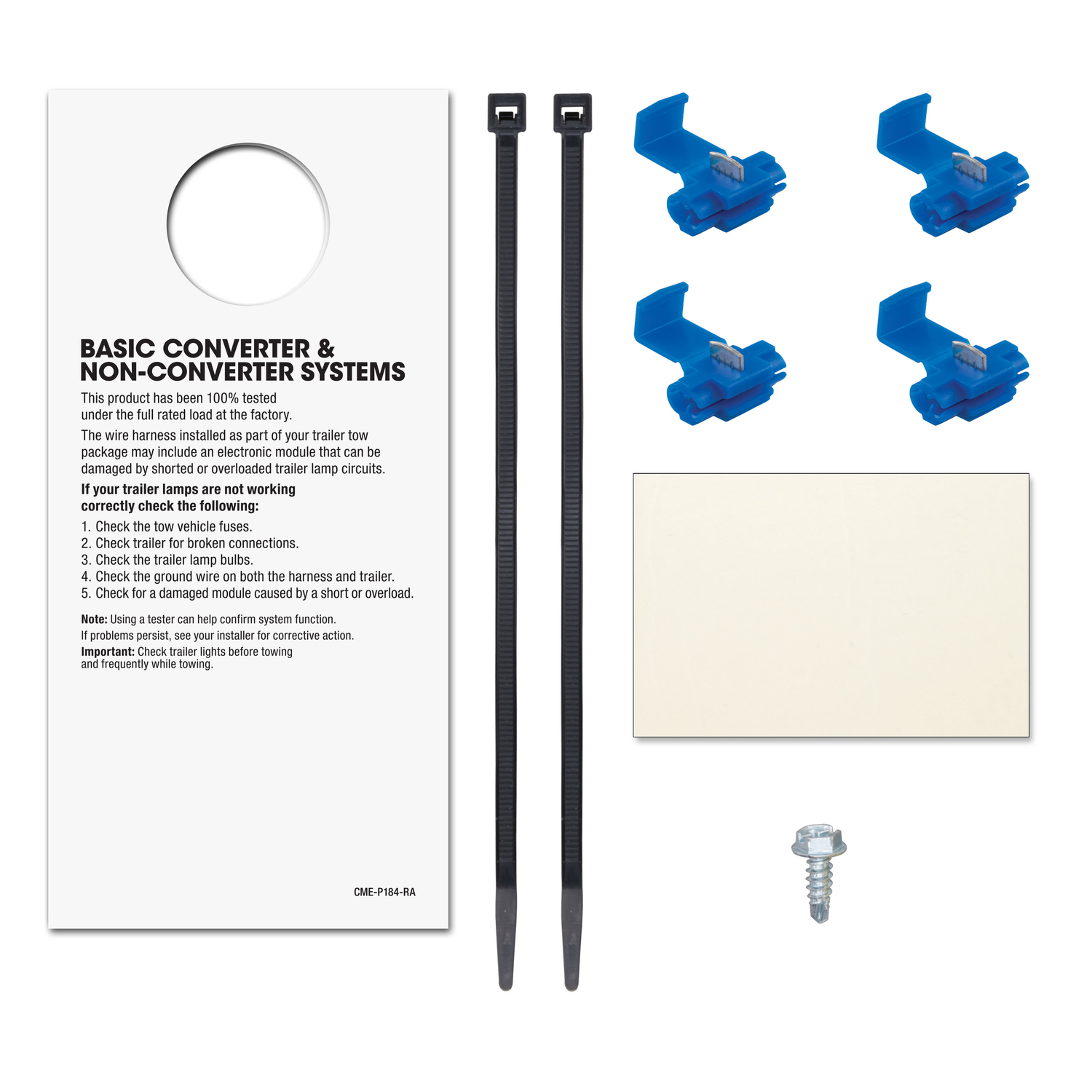 CURT Female Tail Light Converter