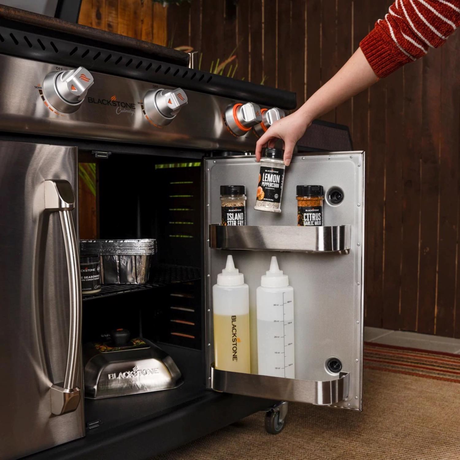 Blackstone 5 Burner Liquid Propane Outdoor Griddle Black/Silver