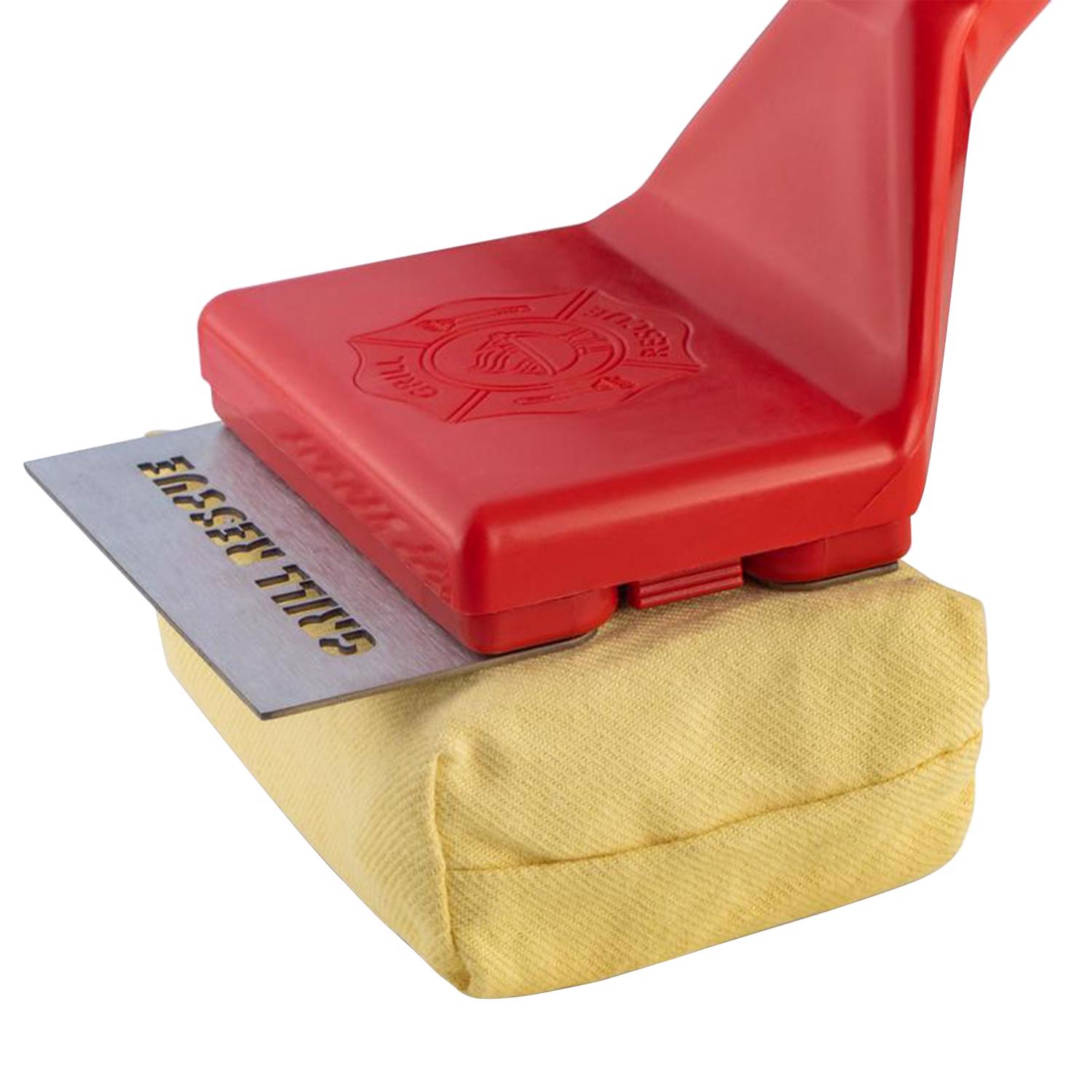 Grill Rescue Grill Brush with Scraper 1 in. H X 15 in. L X 5.5 in. W 1 pk