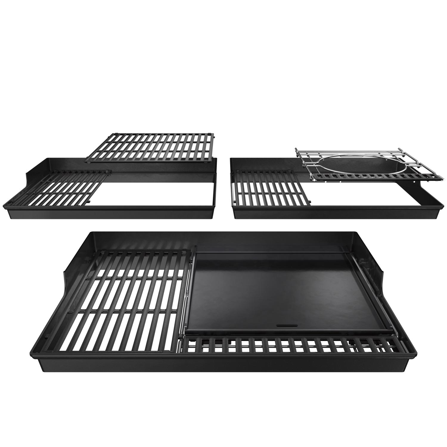 Weber Crafted Carbon Steel Grill Top Griddle 17 in. L 1 pk