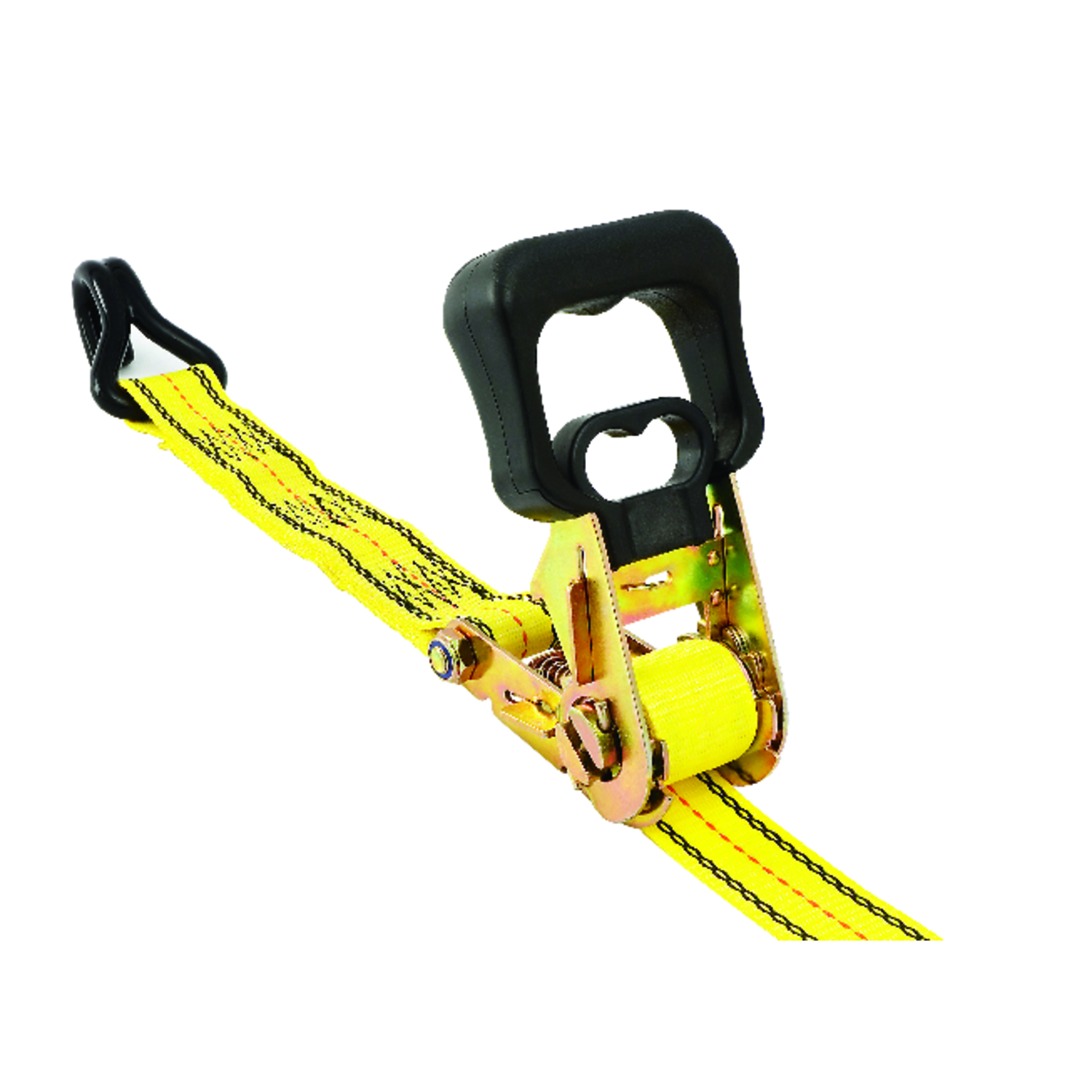 ProGrip 16 ft. L Black/Yellow Tie Down