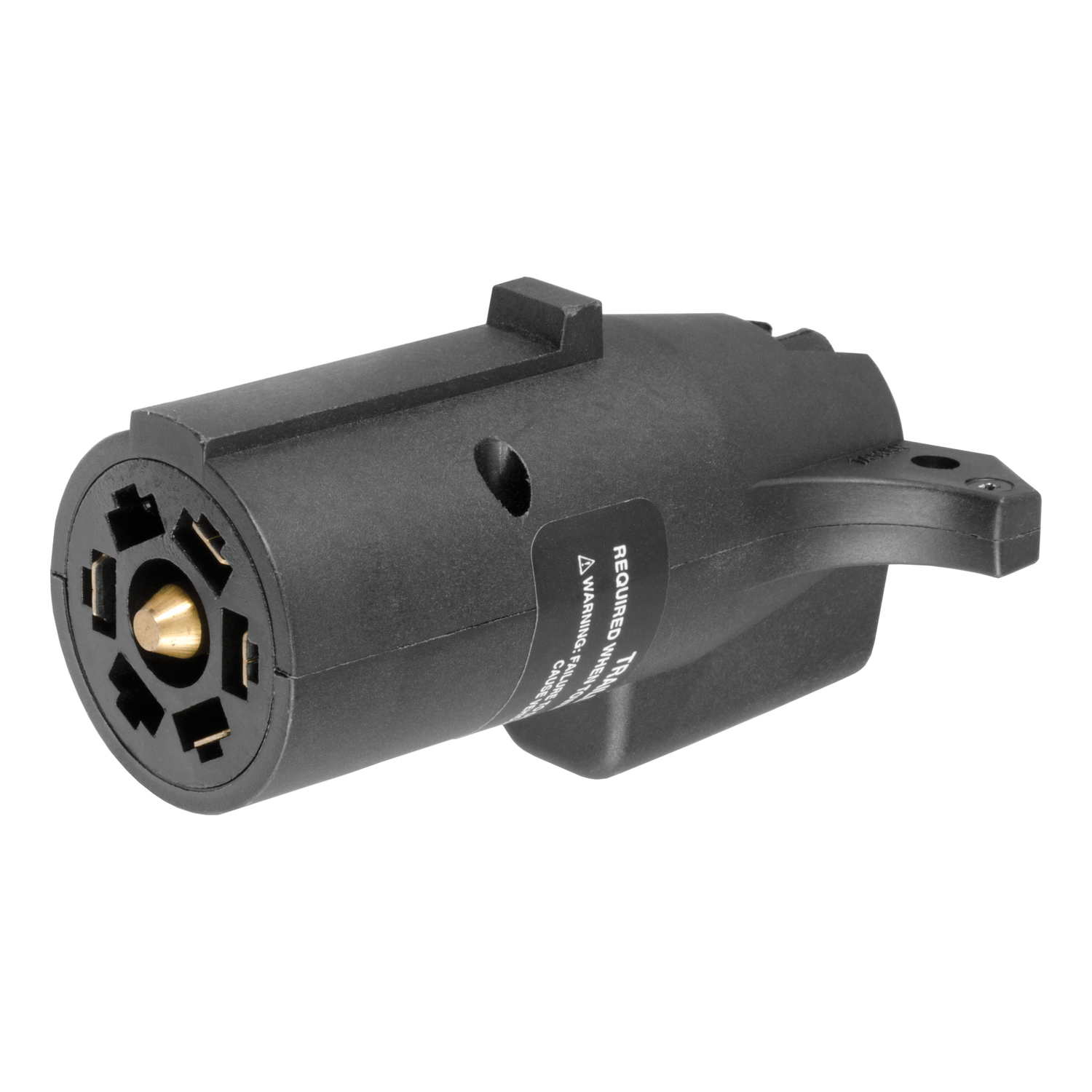 CURT 7 Blade to 5 and 4 Flat Trailer Adapter 4 in.