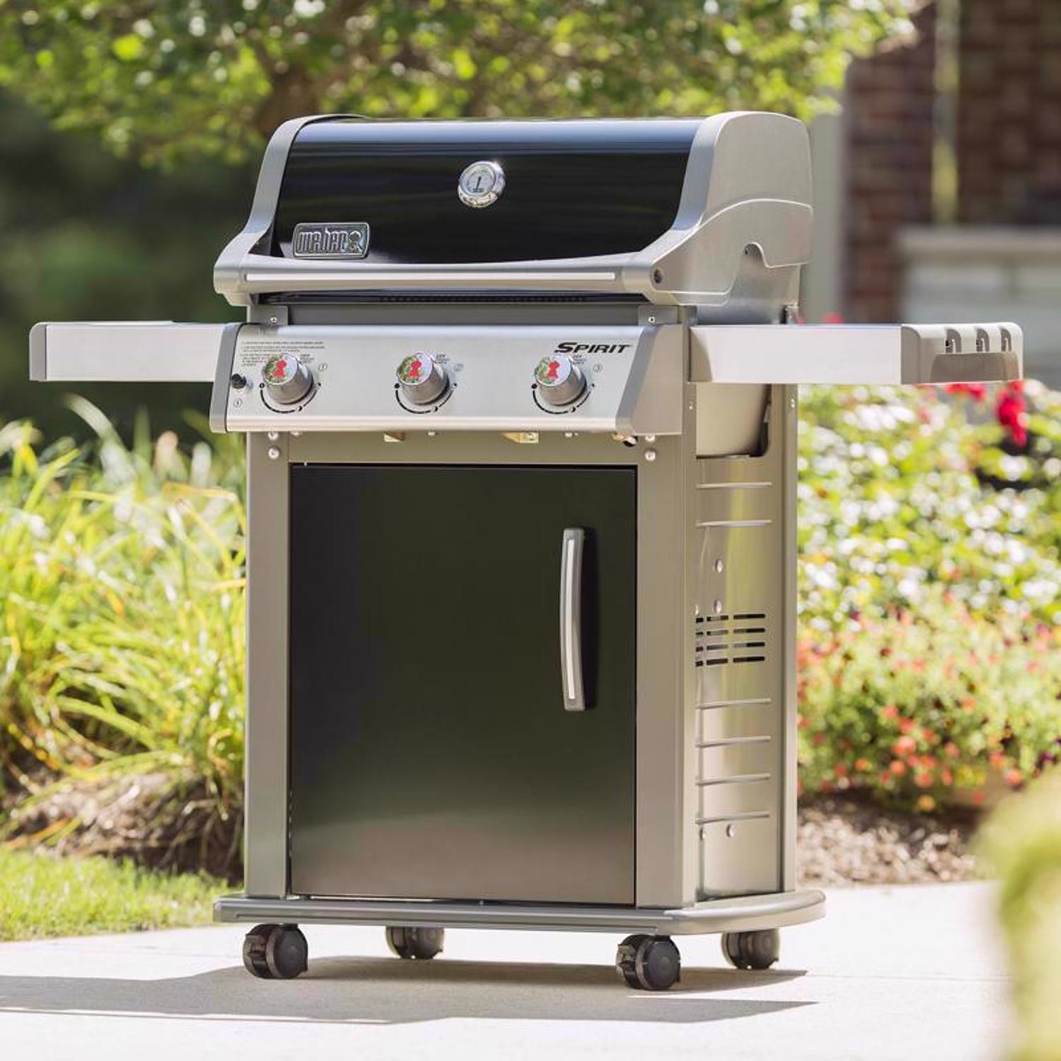 Weber Spirit E-310 3 Burner Natural Gas Grill Black