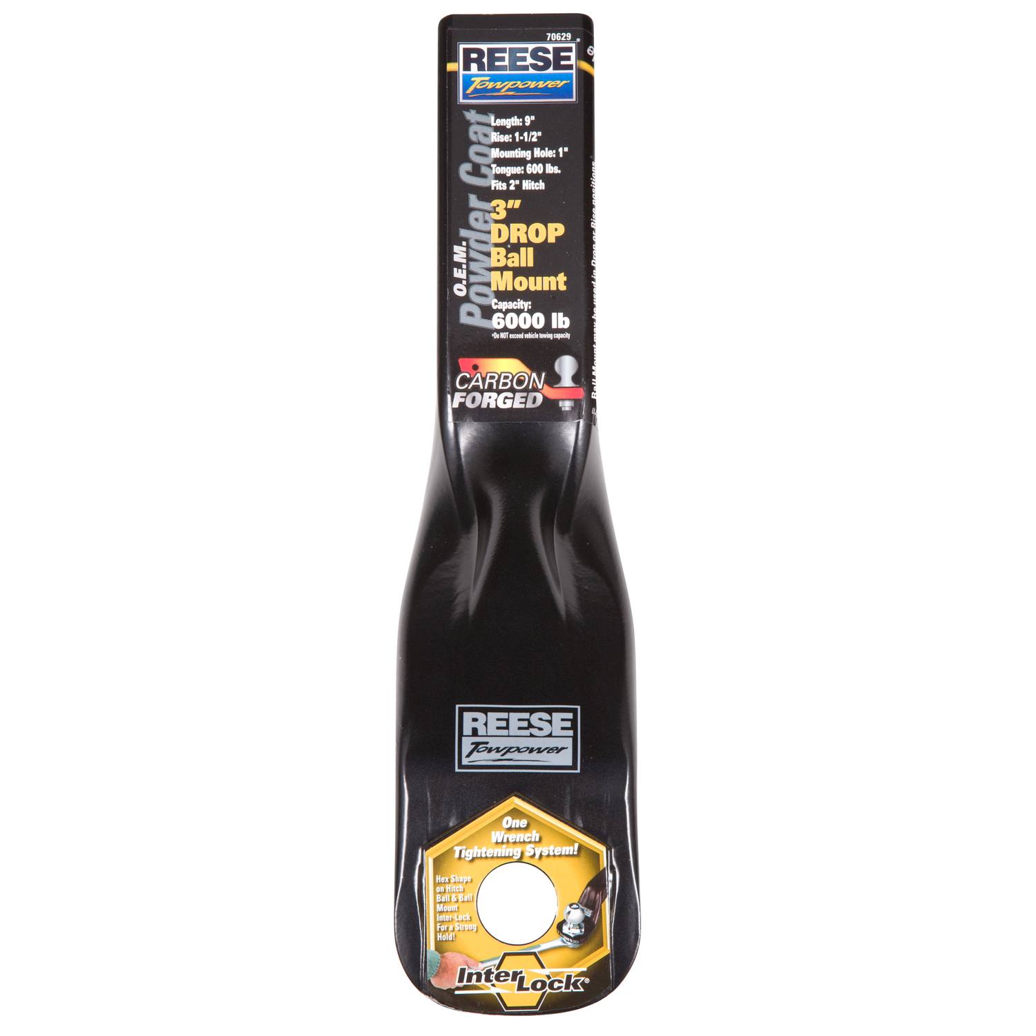 Reese Towpower 6000 lb. cap. 3 in. Ball Mount