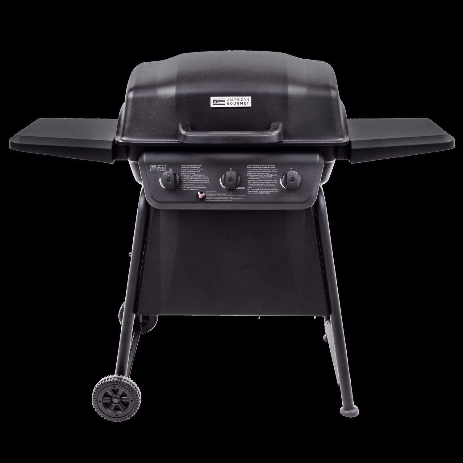 American Gourmet 3 Burner Liquid Propane Grill Black
