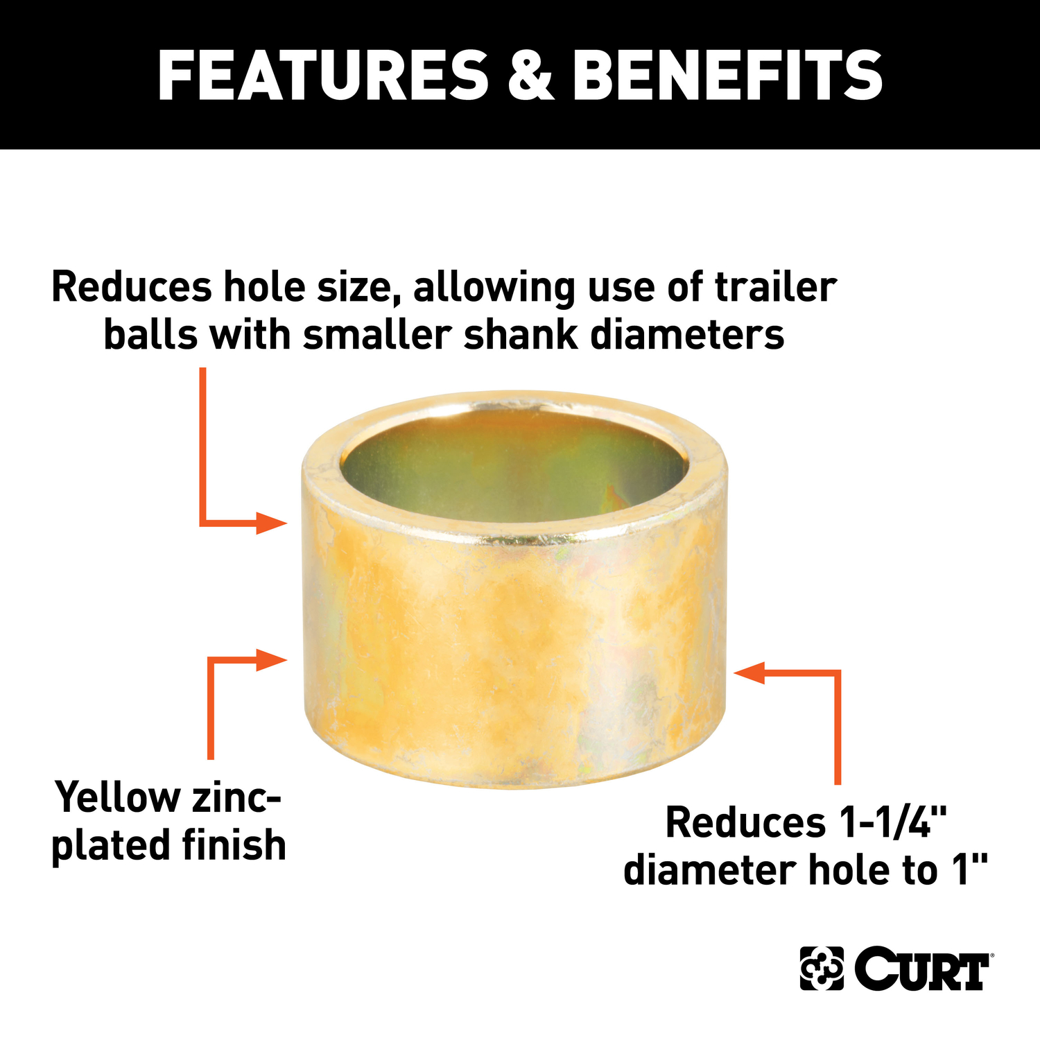 CURT Ball Reducer Bushing