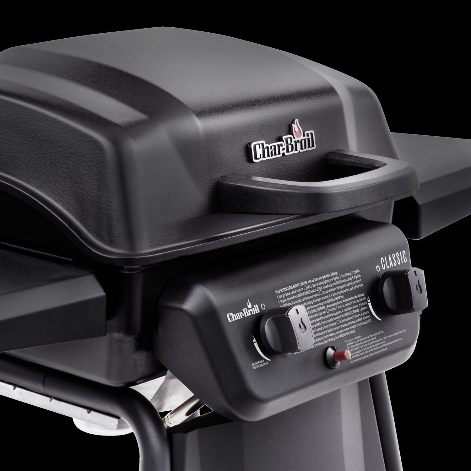 American Gourmet 2 Burner Liquid Propane Grill Black