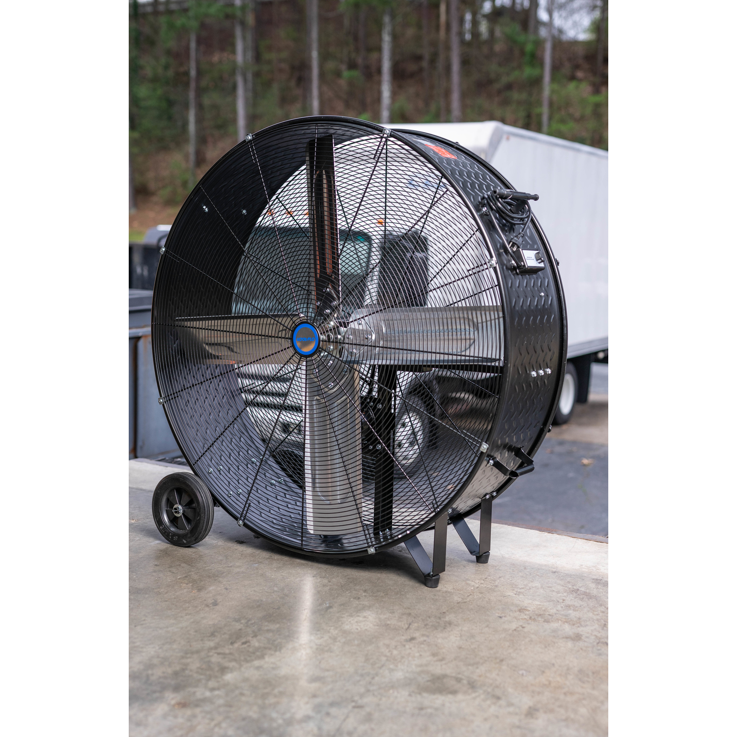 KOOL-FLO 48.9 in. H X 42 in. D 2 speed Drum Fan