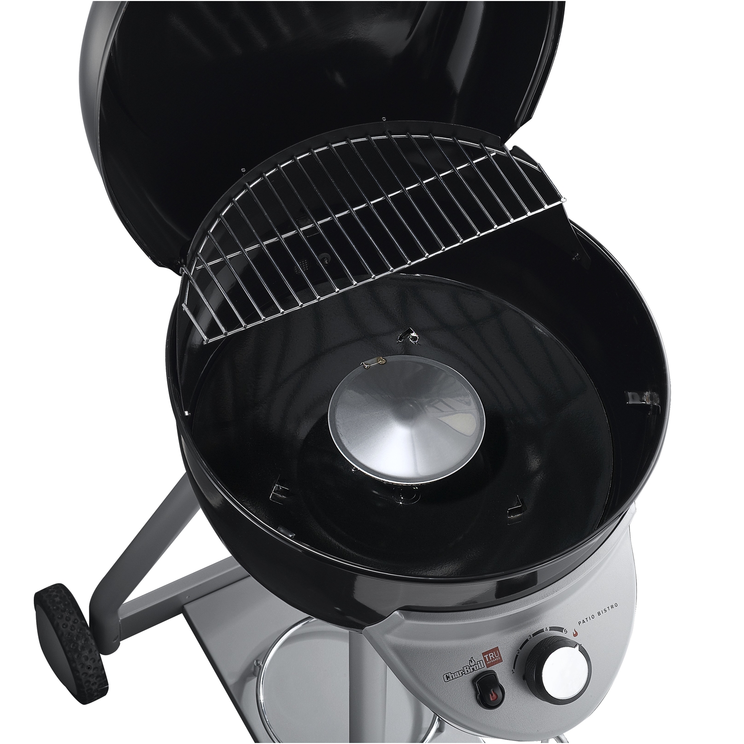 Char-Broil Patio Bistro 1 Burner Liquid Propane Grill Black