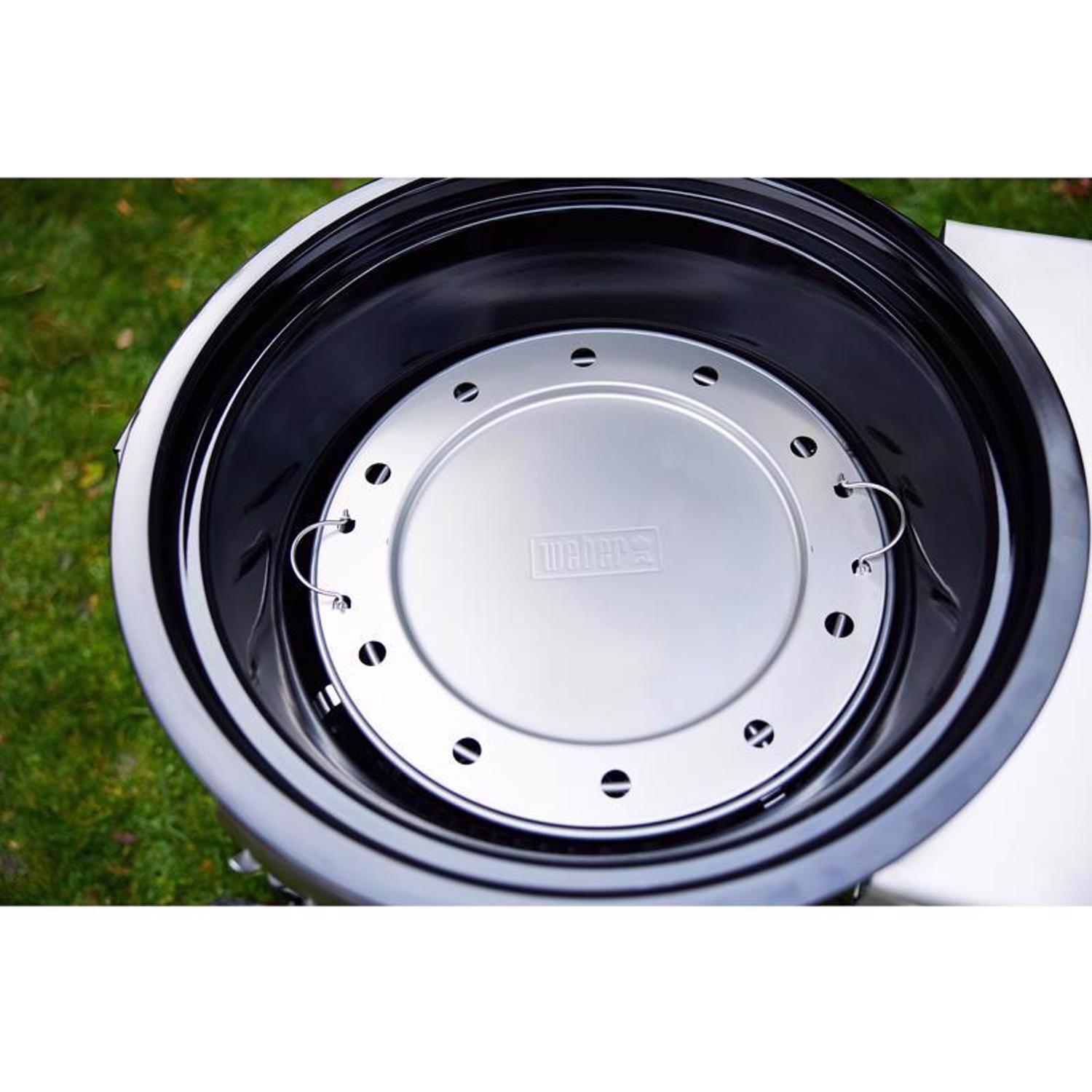 Weber 24 in. Summit S6 Charcoal Kamado Grill and Smoker Black