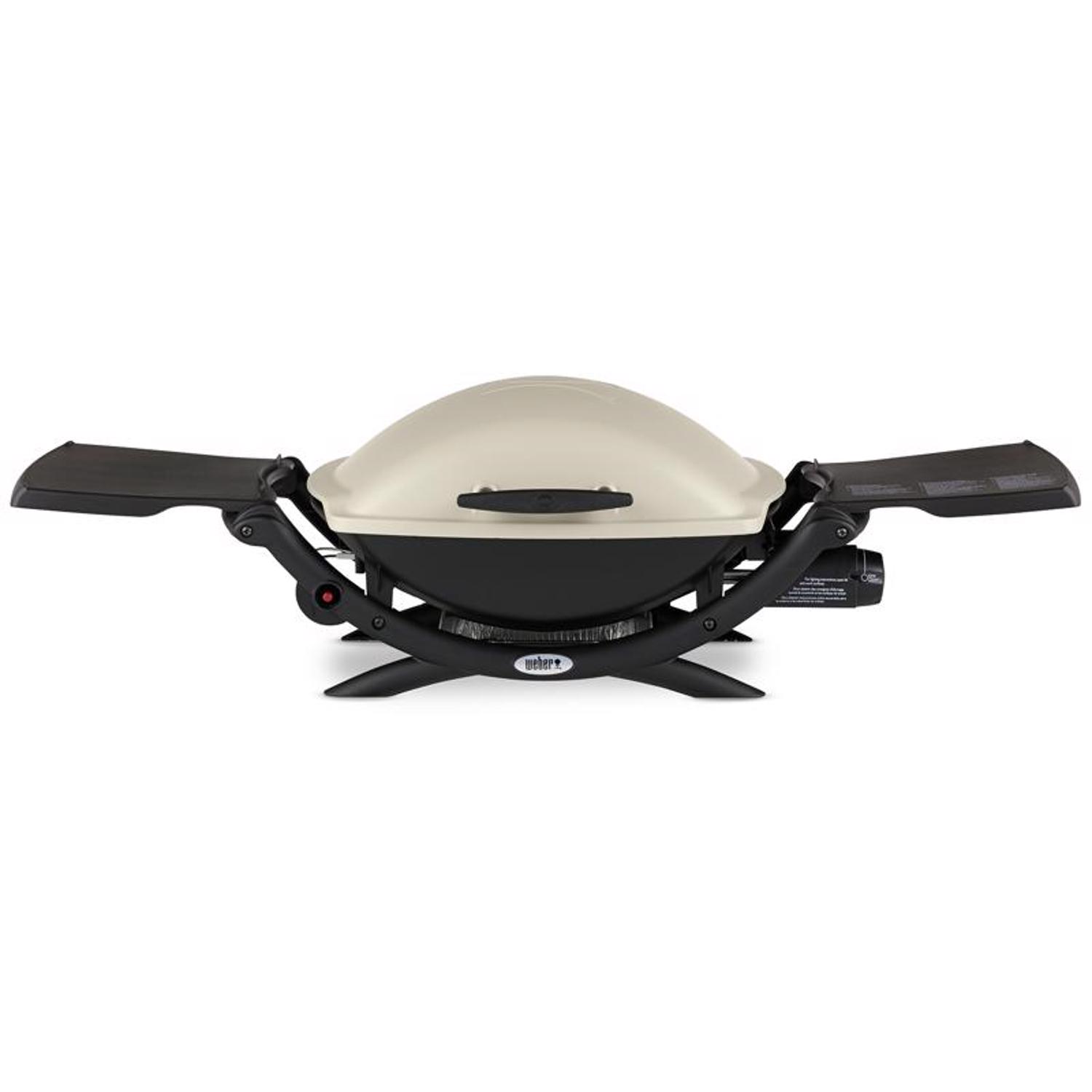 Weber Q2000 1 Burner Liquid Propane Grill Titanium