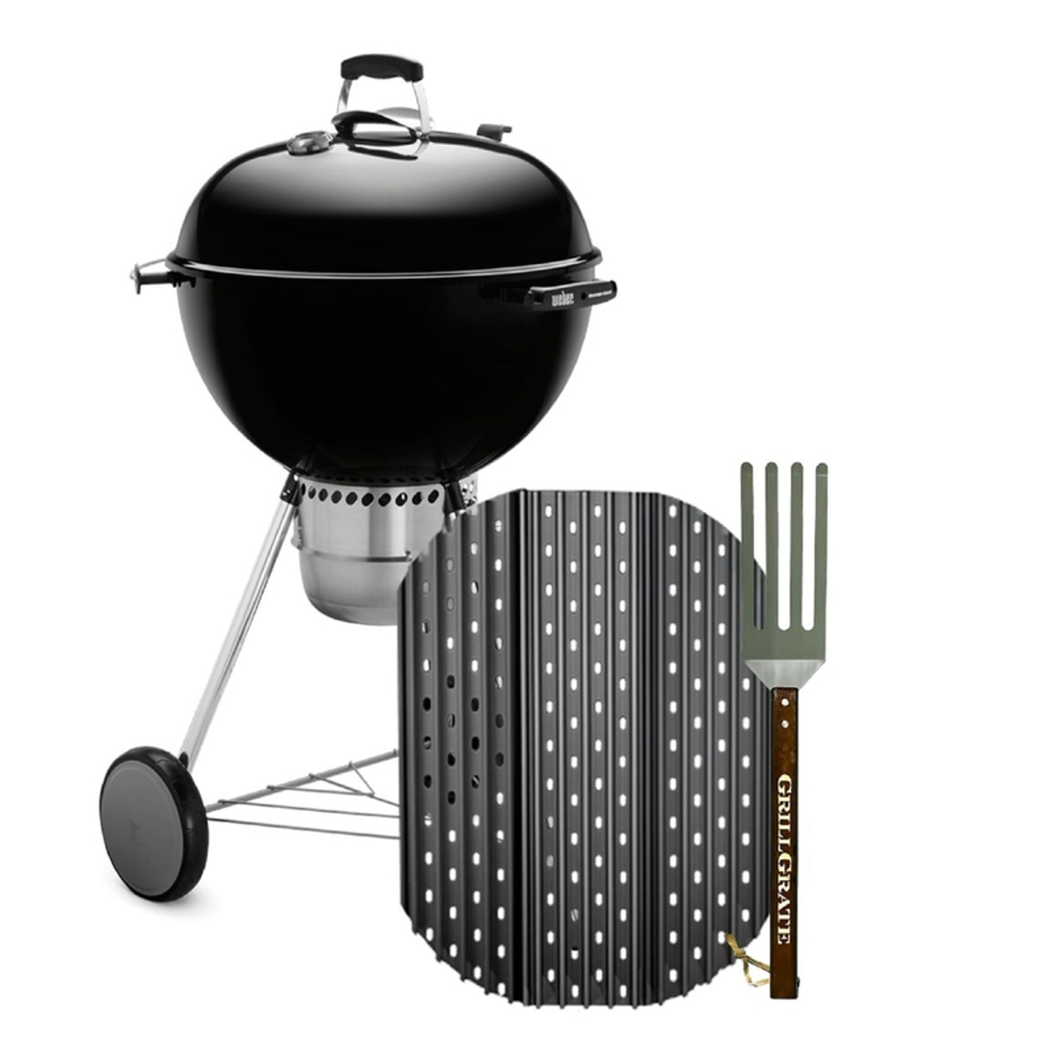 GrillGrate For Weber Kettle 22 and all 22.5 Diameter Grills GrillGrate Set 20 in. L X 15.38 in. W
