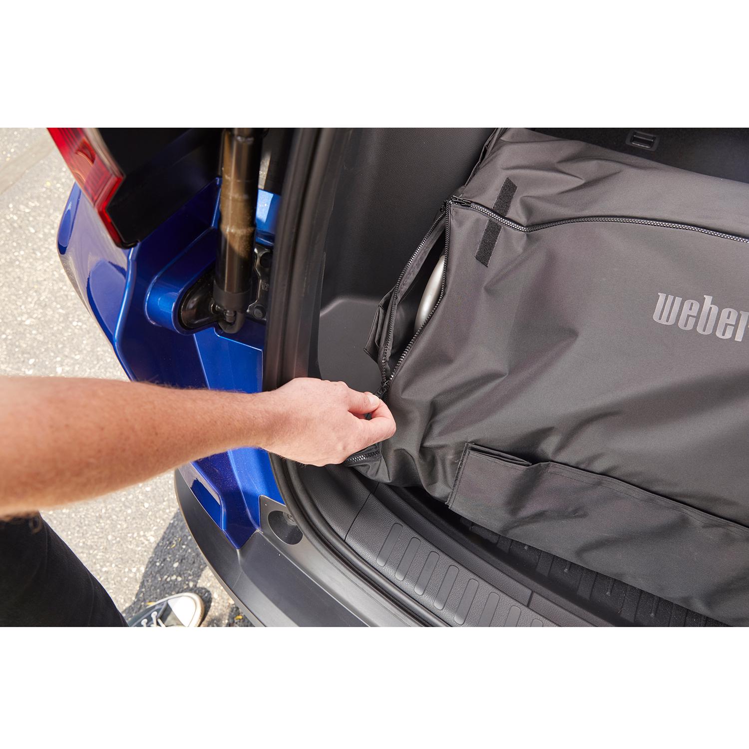 Weber Black Cargo Protector For Weber Traveler Grill