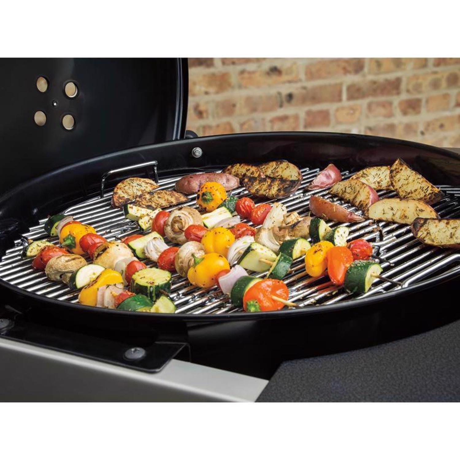 Weber 22 in. Performer Deluxe Charcoal Grill Green
