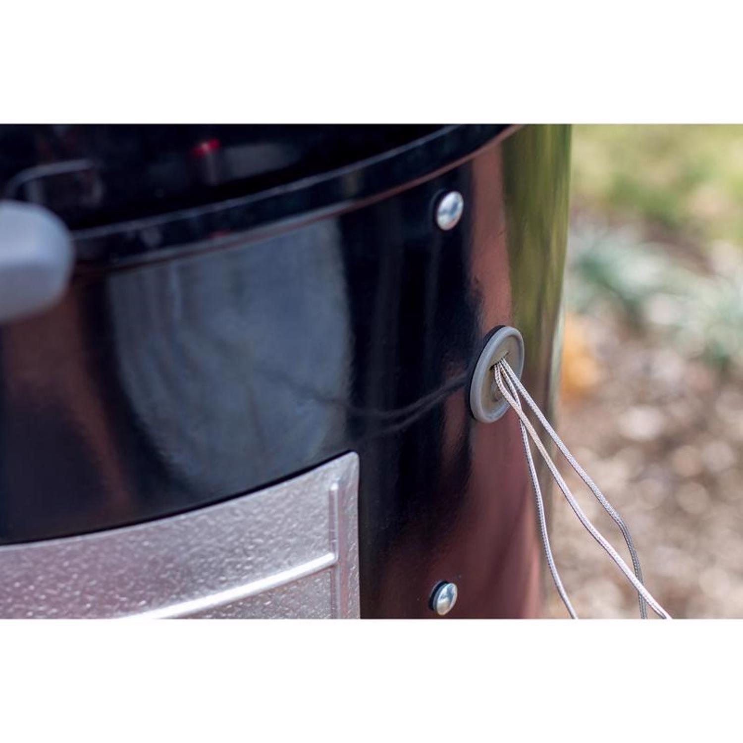 Weber Smokey Mountain Charcoal/Wood Bullet Smoker Black