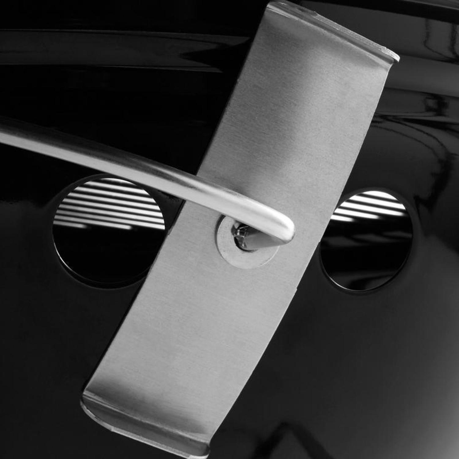 Weber 14 in. Smokey Joe Premium Charcoal Grill Black