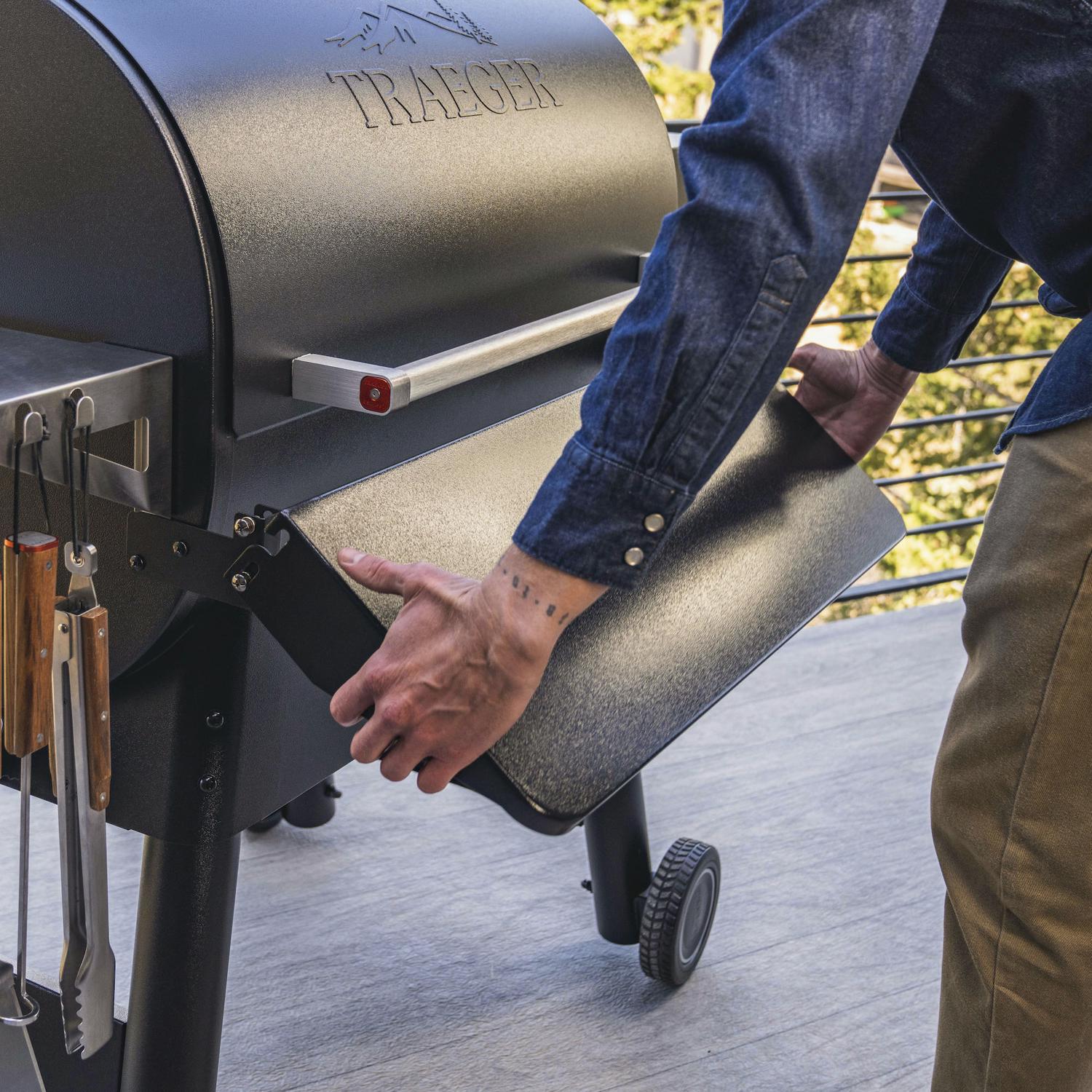 Traeger Front Folding Shelf Steel 4.53 in. H X 11.6 in. W X 32.5 in. L