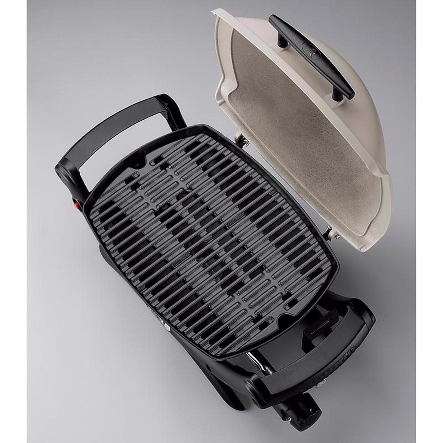 Weber Q1000 1 Burner Liquid Propane Grill Titanium