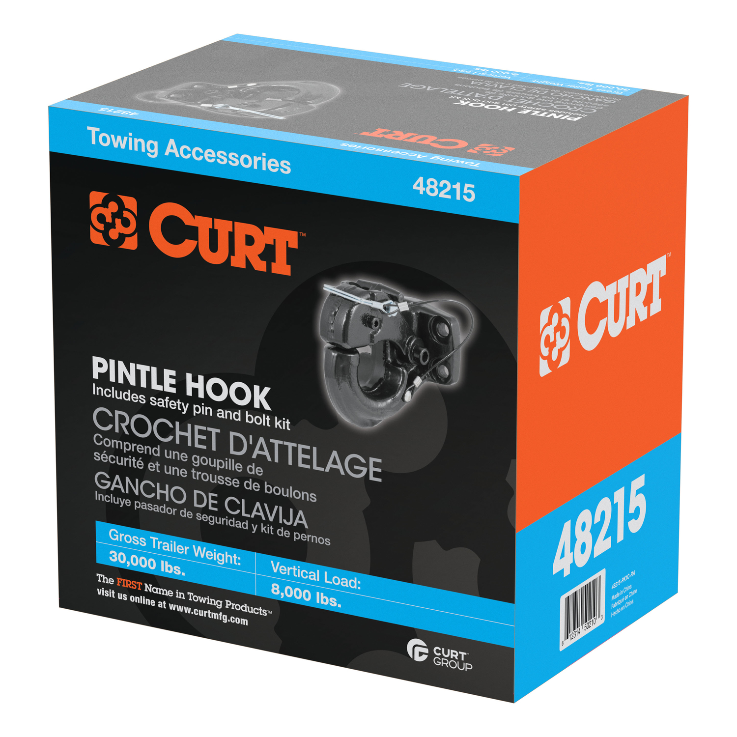 CURT 30000 lb. cap. Pintle Hook